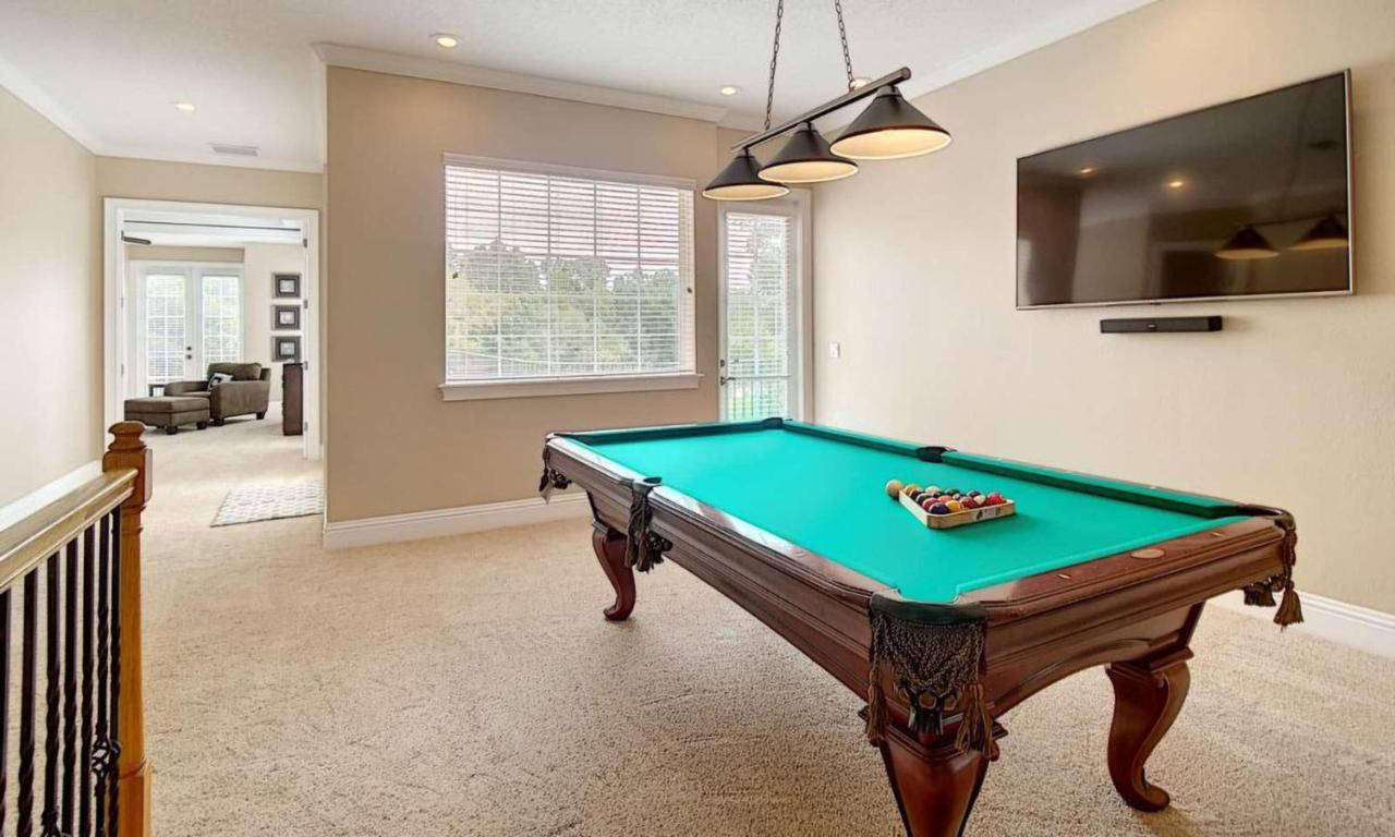 Classical 7 Bdrm House With Loft Pool Table At Reunion Kissimmee Exterior photo